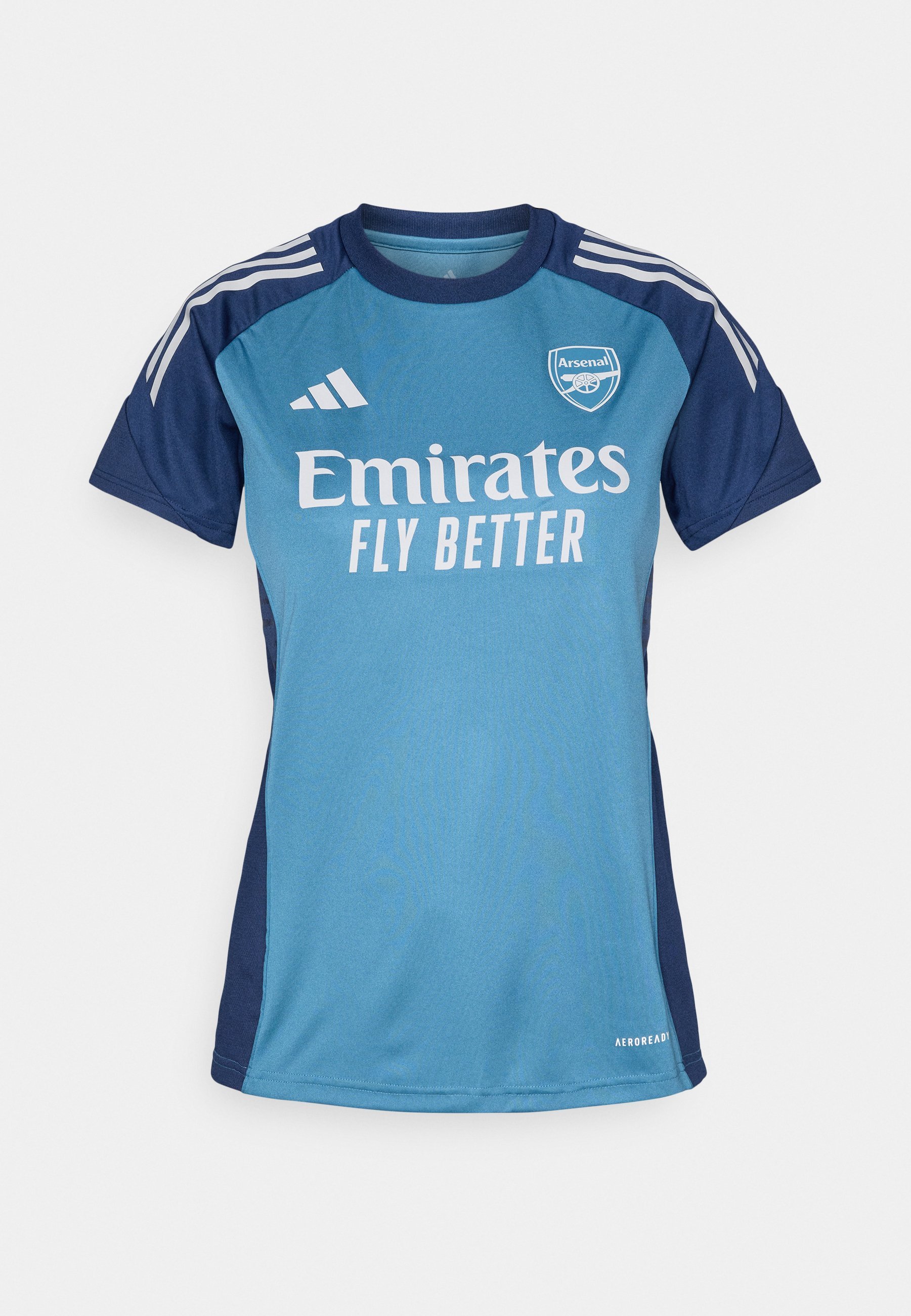 adidas Performance ARSENAL FC TRAINING TEE - Voetbalshirt - witblauw/nachtblauw