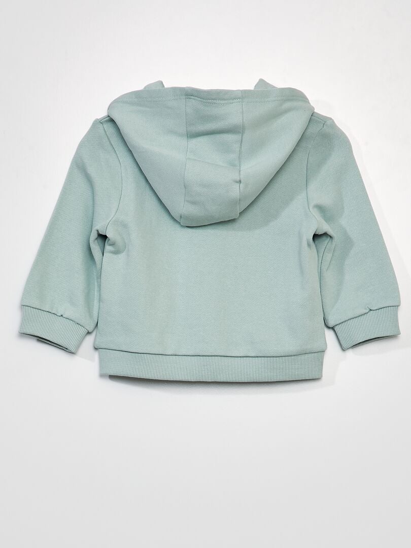 Fleece hoodie - Blauw