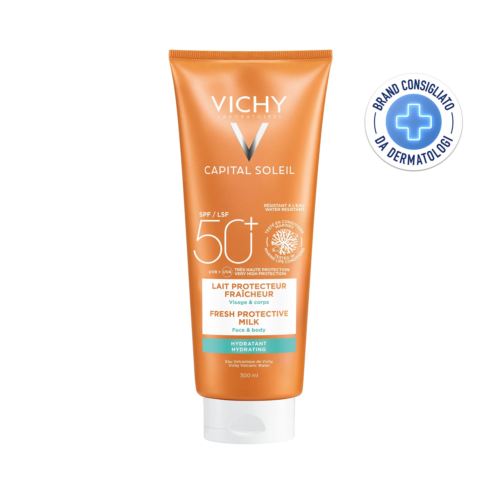 Protetor solar Vichy Ideal Soleil FPS 50 300 ml