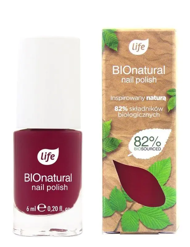 Life Bionatural Lakier do paznokci, Nr 06