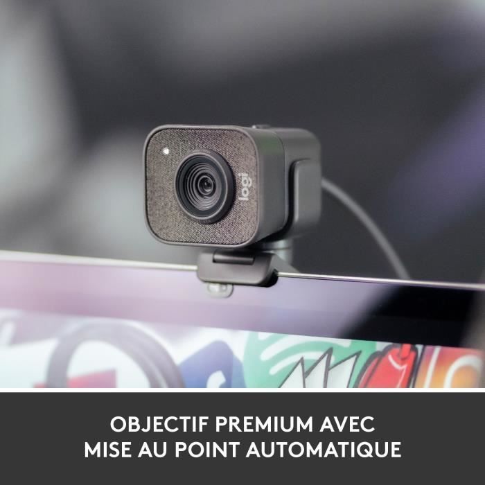 Webcam - Full HD 1080p - Logitech G - StreamCam - Geïntegreerde microfoon - Grafiet