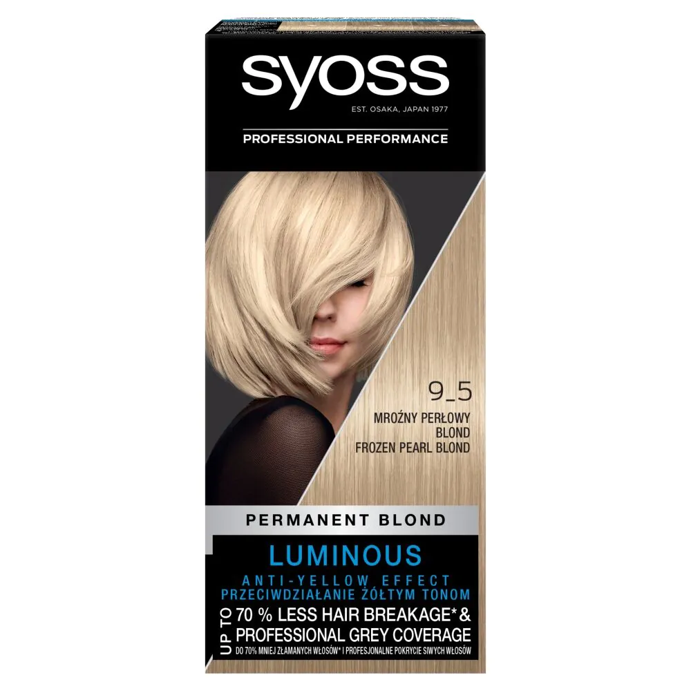 Syoss Farba do włosów 9-5 Mroźny Perłowy Blond