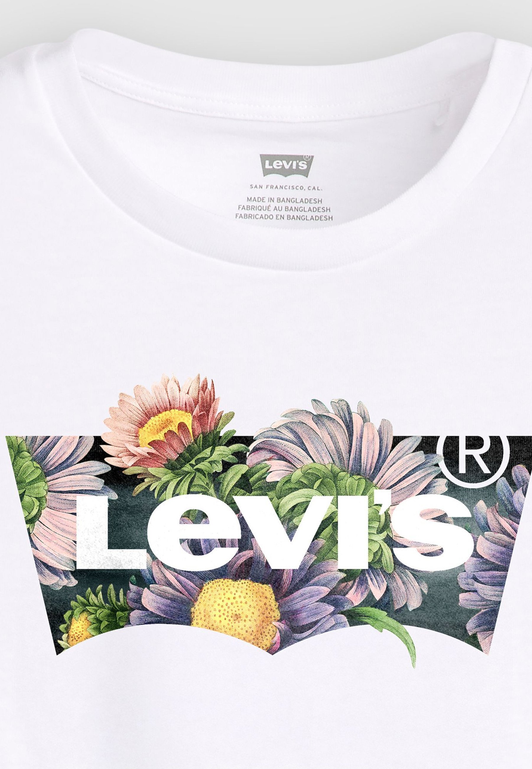 Levi's® PERFECT - Bedrucktes T-Shirt - strahlend weiß