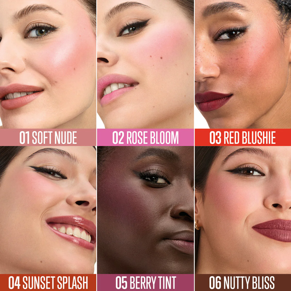 Viso BLUSHITUDE - Fard crema, Rossetto, Ombretto crema