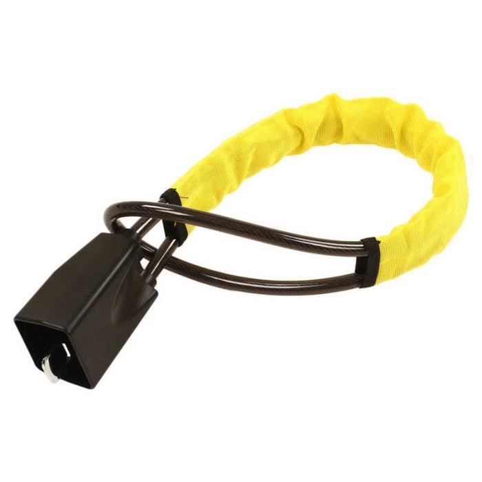 Universal anti-theft steering wheel lock, 2 keys, for seat belts, for cars, SUVs, and trolleys