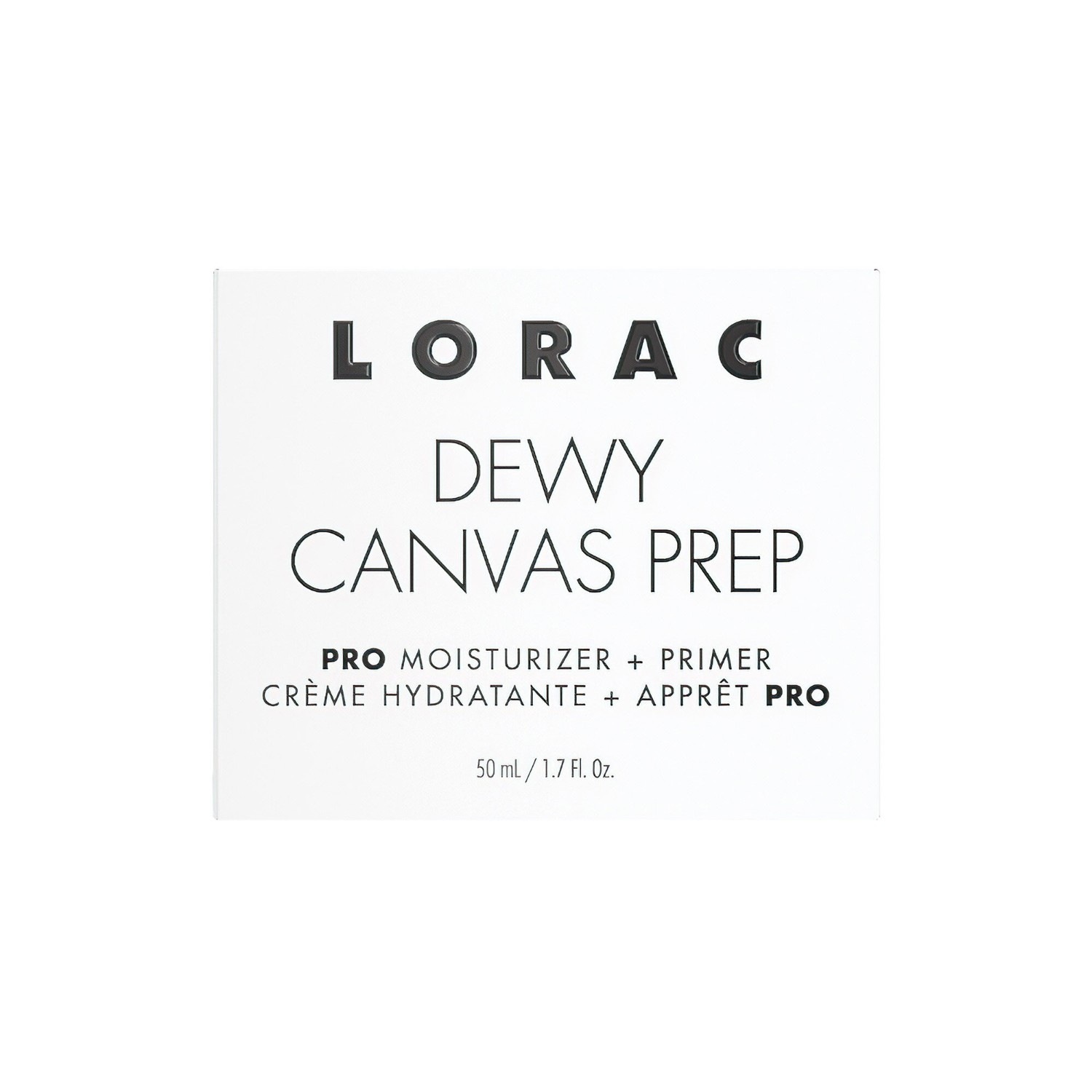 Lorac Dewy Canvas Prep Moisturizer + Primer -Iced Pistachio