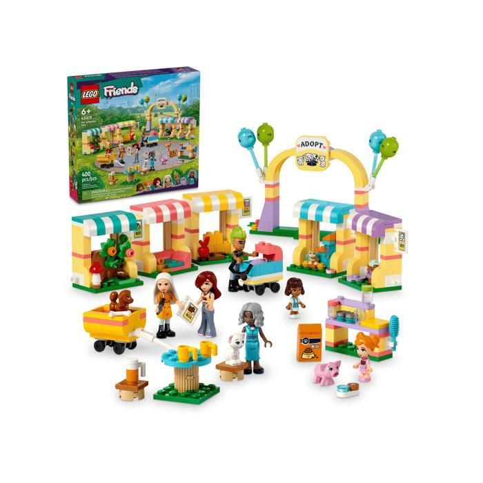 LEGO Friends 42615 Regali per la Giornata dell'Adozione degli Animali Domestici Giocattoli da Collezione 6+