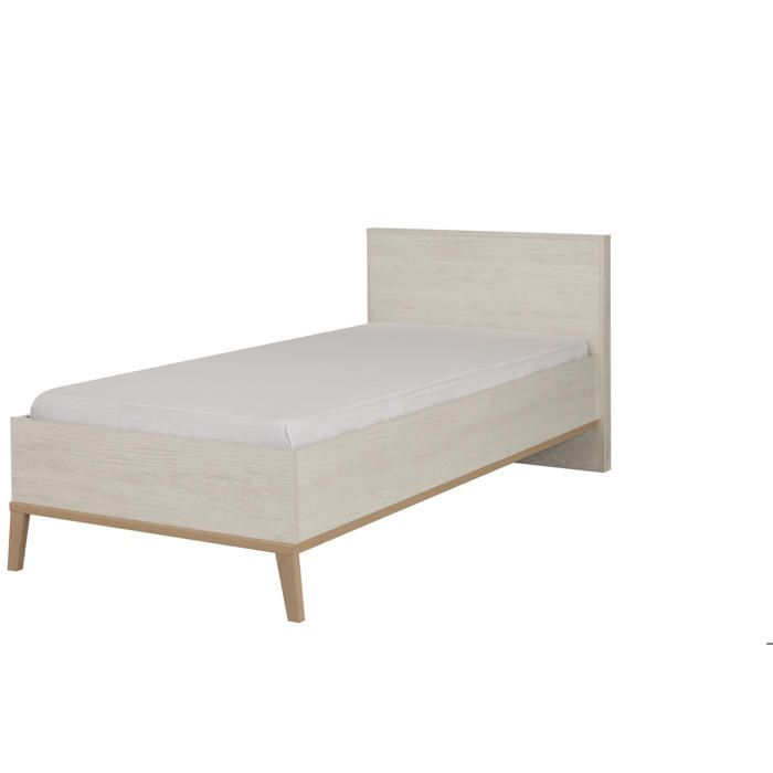 Cama infantil 90x190 - Charme - ALIKA - Blanca - GAMI