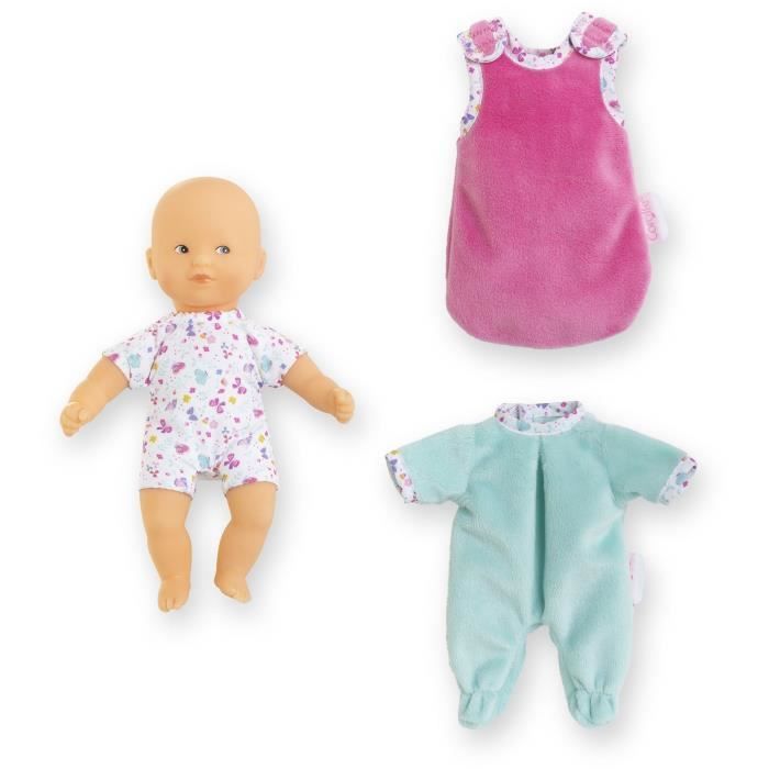 Baby doll - COROLLE - Mini Calin Goodnight Butterflies - 20 cm - 2 accessories - from 18 months