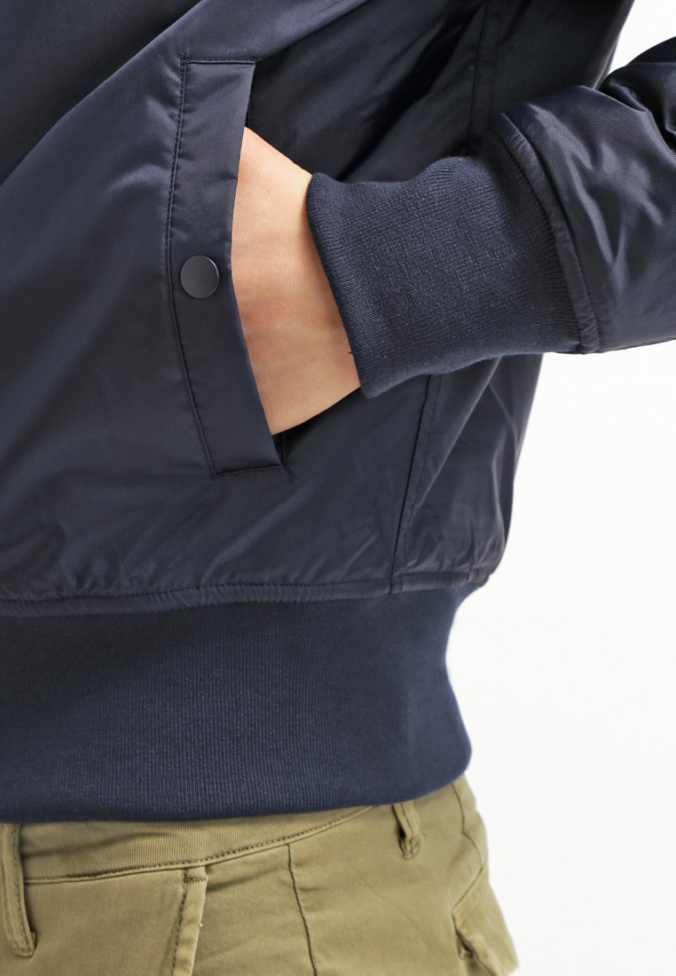 Urban Classics BASIC - Blouson aviateur - bleu marine