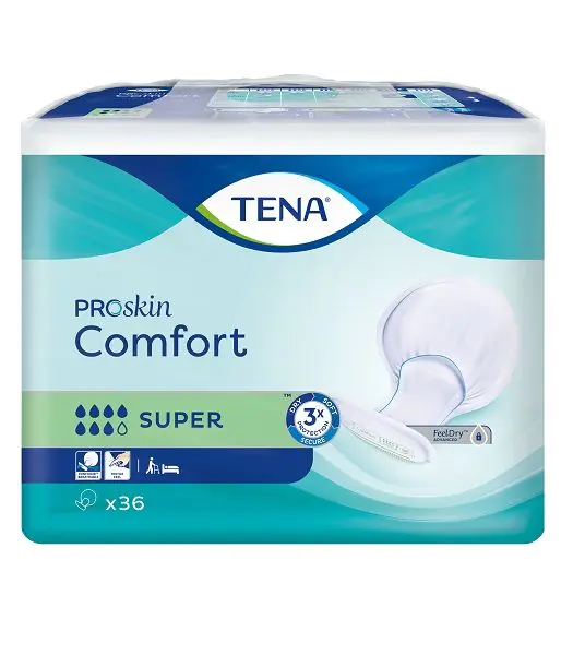 Tena Comfort ProSkin Super, Pieluchy anatomiczne