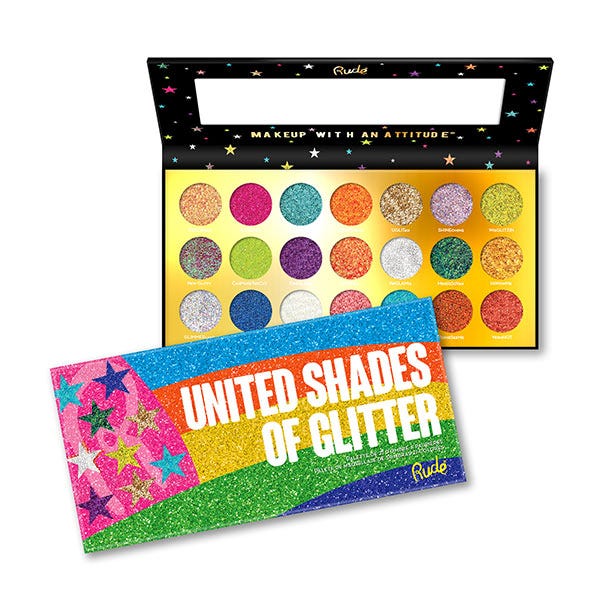 Παλέτα σκιών ματιών United Shades Of Glitter | 1UD