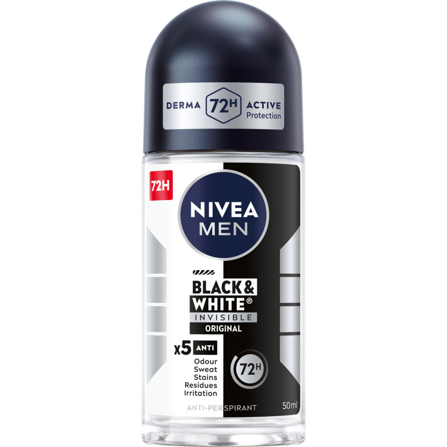 Nivea Men antiperspirant roll-on 50ml Invisible Men