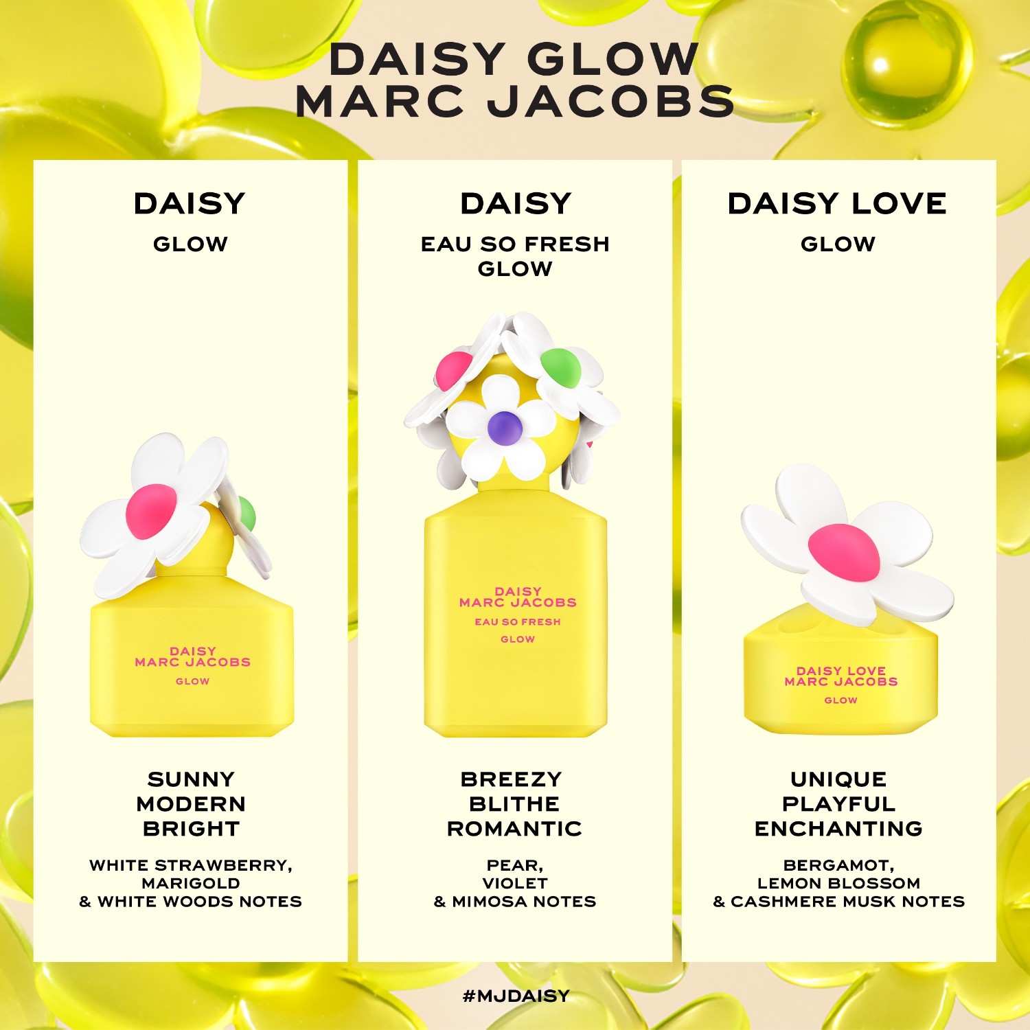 Marc Jacobs Eau de Toilette Edição Daisy Glow - 50 ml