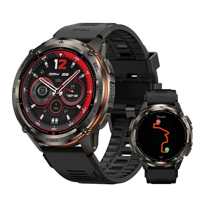 Montre Connectée Homme KOSPET T3 ULTRA2 Montre Sport avec Répondre/appeler, 5ATM, Sommeil ,Podomètre, 1.43