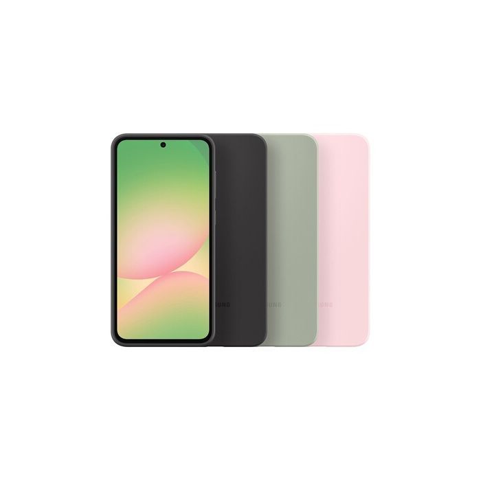Funda y carcasa de silicona negra para Samsung Galaxy A56 5G
