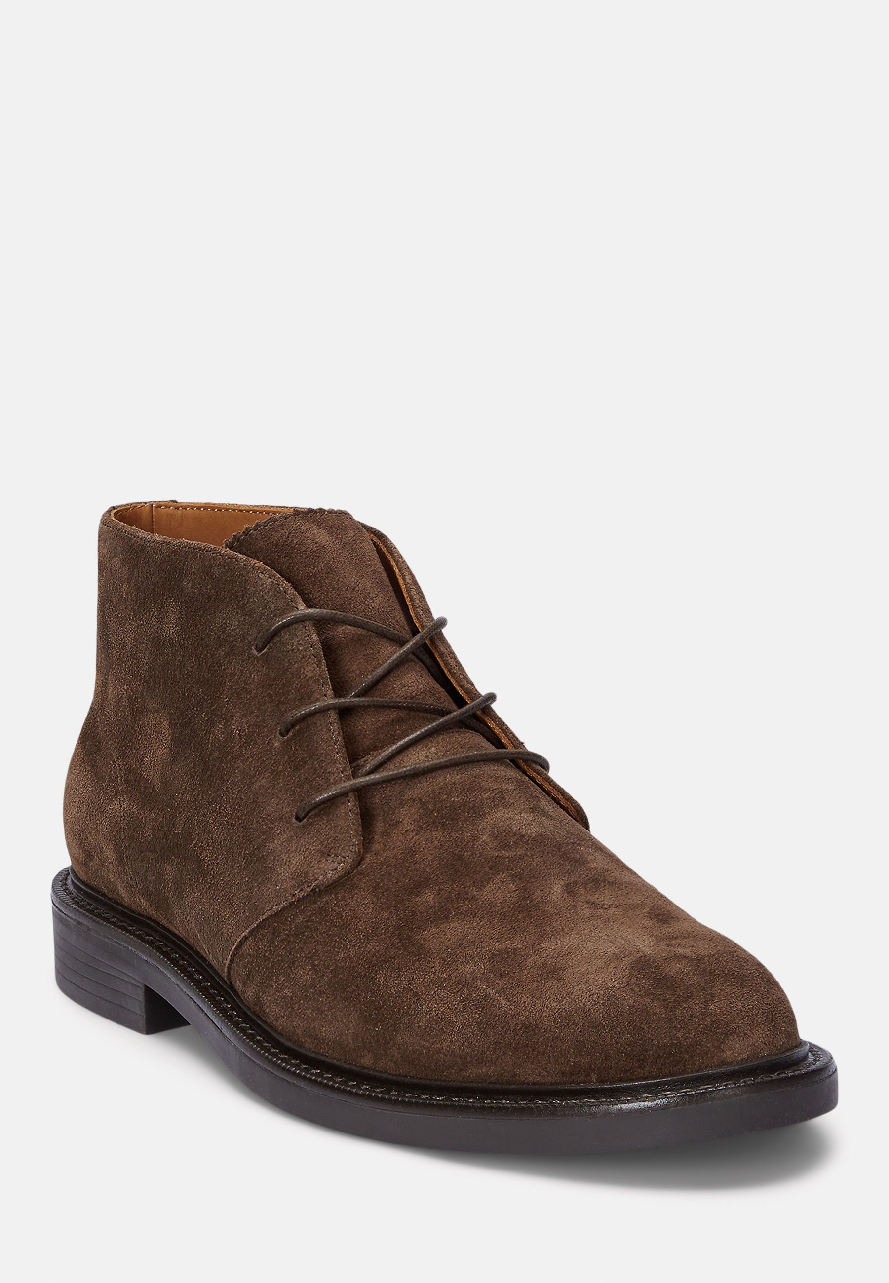 ASHER SUED CHUKKA BOOT - Šněrovací kotníkové boty - chocolate brown