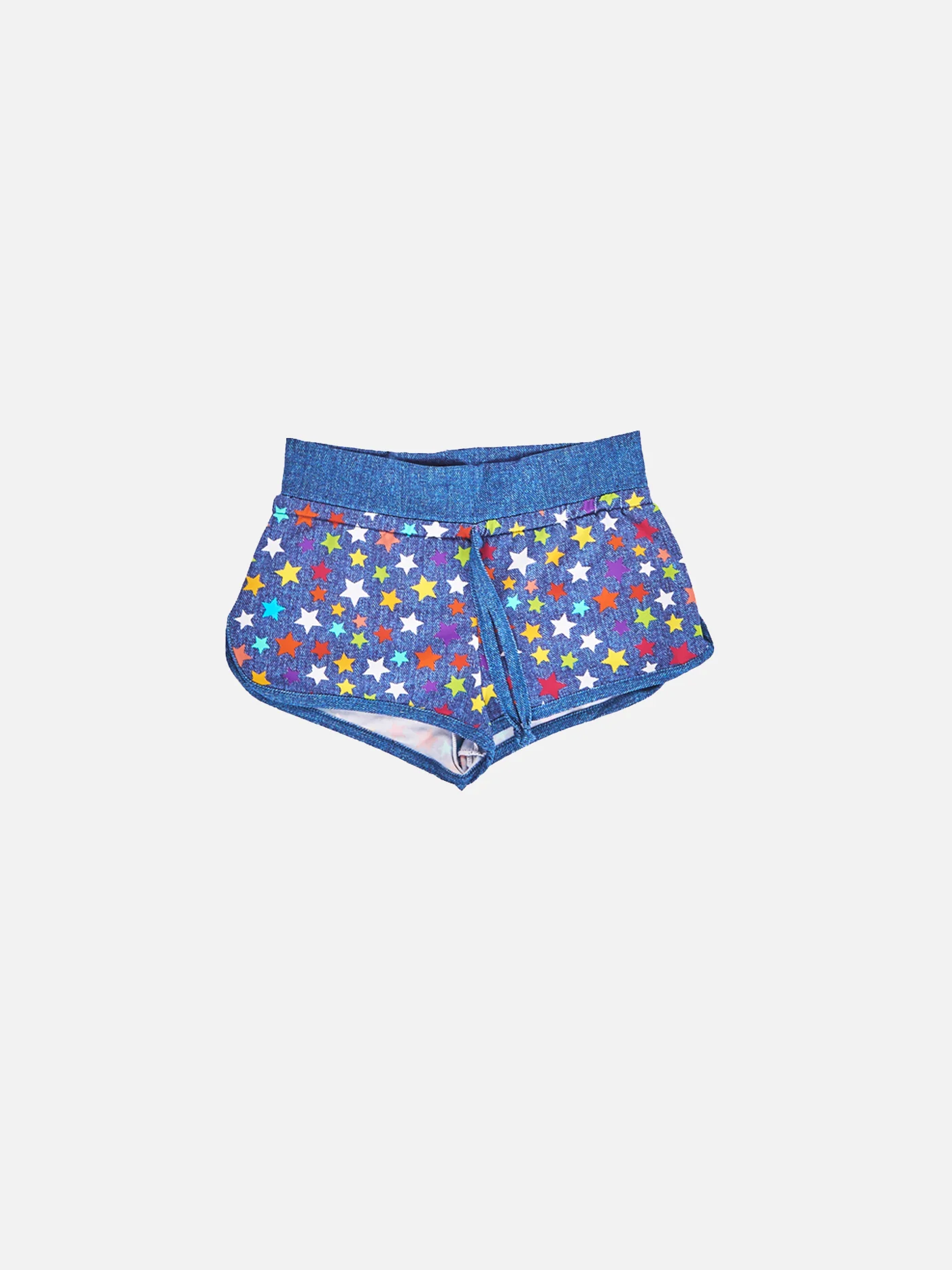 Regenboogsterrenshorts voor meisjes