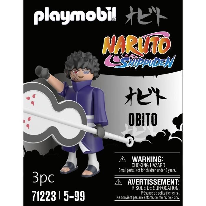 PLAYMOBIL 71223 Obito - Naruto Shippuden - Dès 5 ans