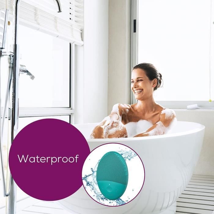 Beurer FC 52 Laguna silicone facial cleansing brush, deep pore cleansing and skin massage.