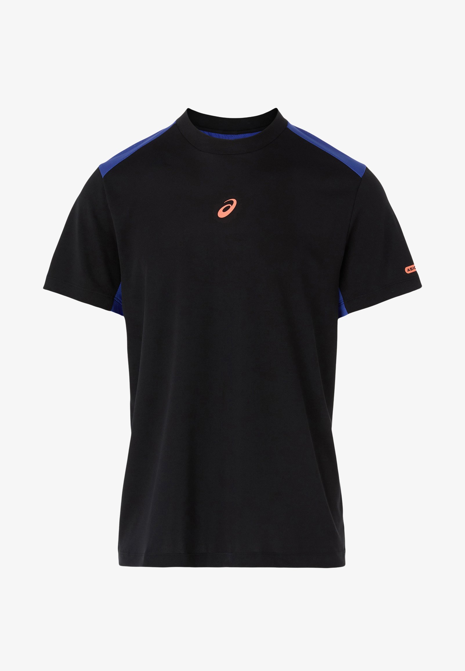 ASICS PADEL COURT SS - T-shirt met print - donkerzwart