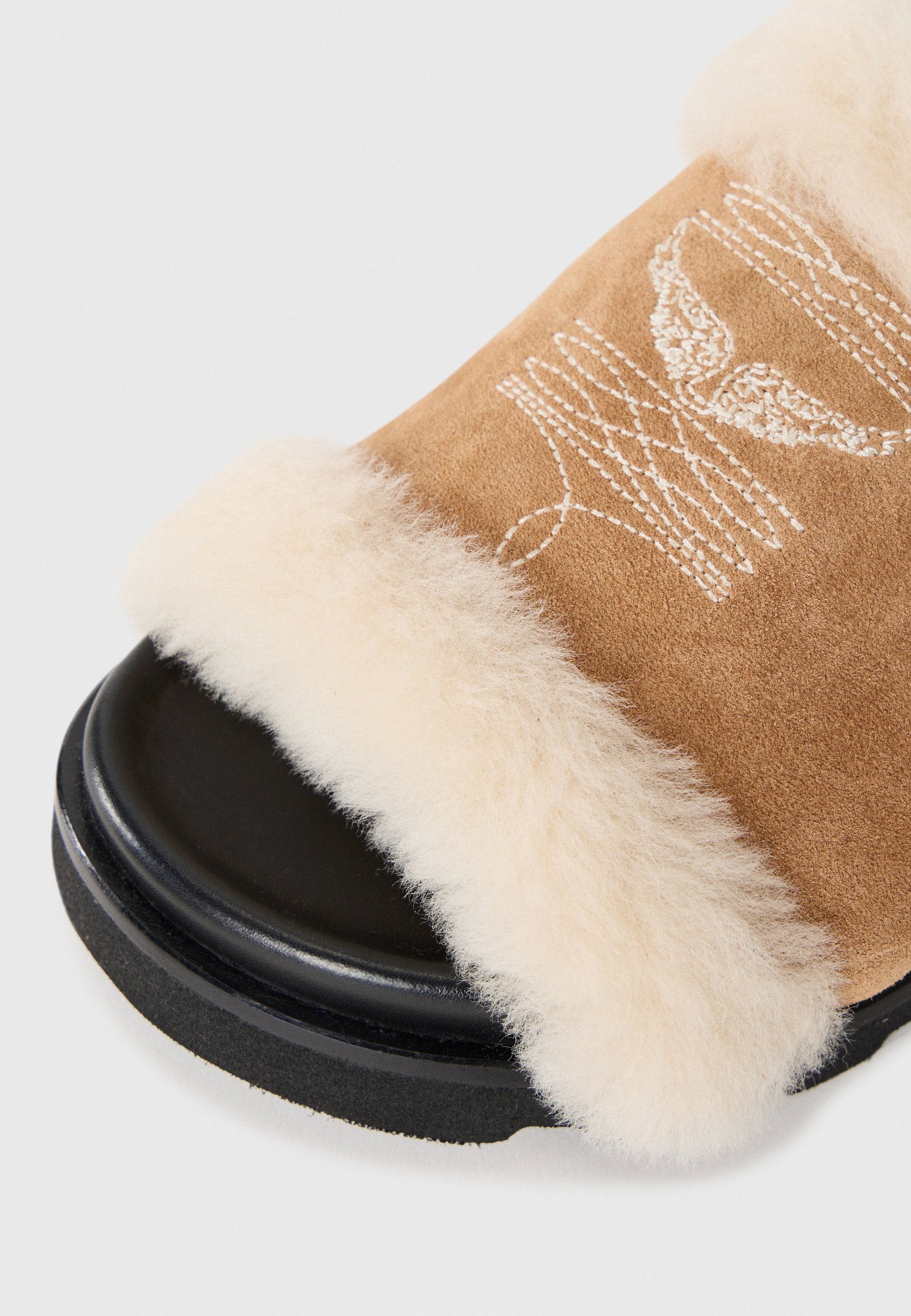 Zadig & Voltaire TEDDY BARE - Pantoffels - cognac