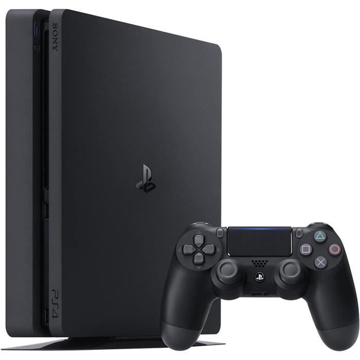 Consola doméstica - Sony - PlayStation 4 Slim - 1 TB - HDR - Negro