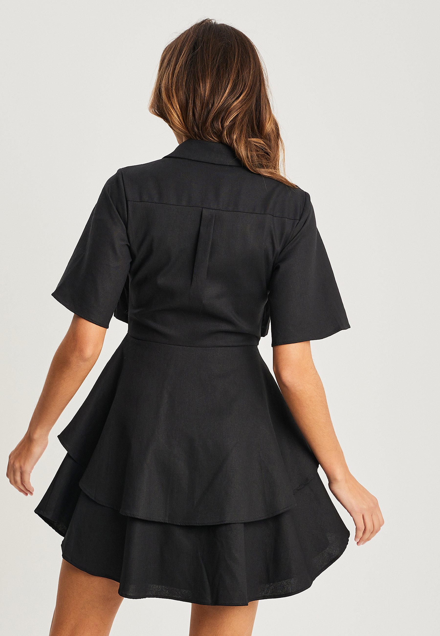 Robe-chemise WILLA HUGH SUPERPOSÉE - noire