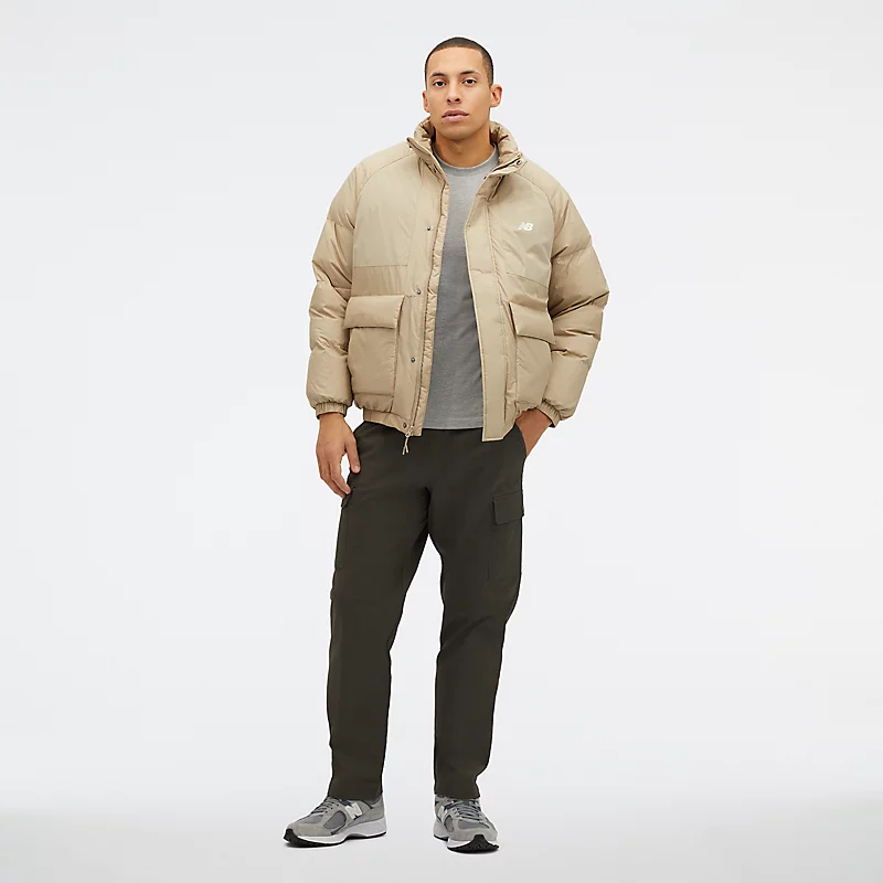 Męska kurtka puchowa NBX NB Academy Mix Down Jacket – STONEWARE