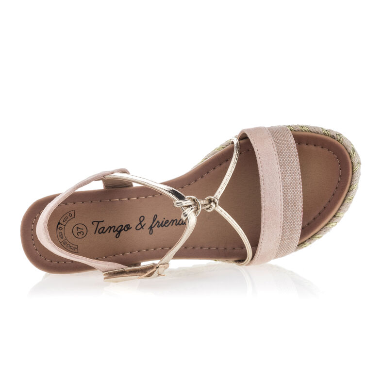  Sandali rosa da donna / Scarpe aperte in punta