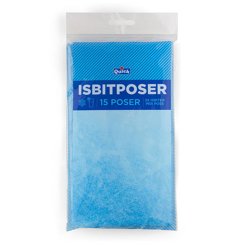 Snabba isbitspåsar 24 kuber 15 ark