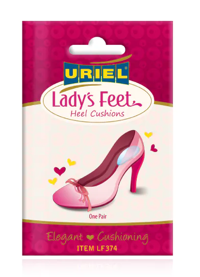 Uriel Lady's Feet Silikonowe Podkładki pod piętyPara