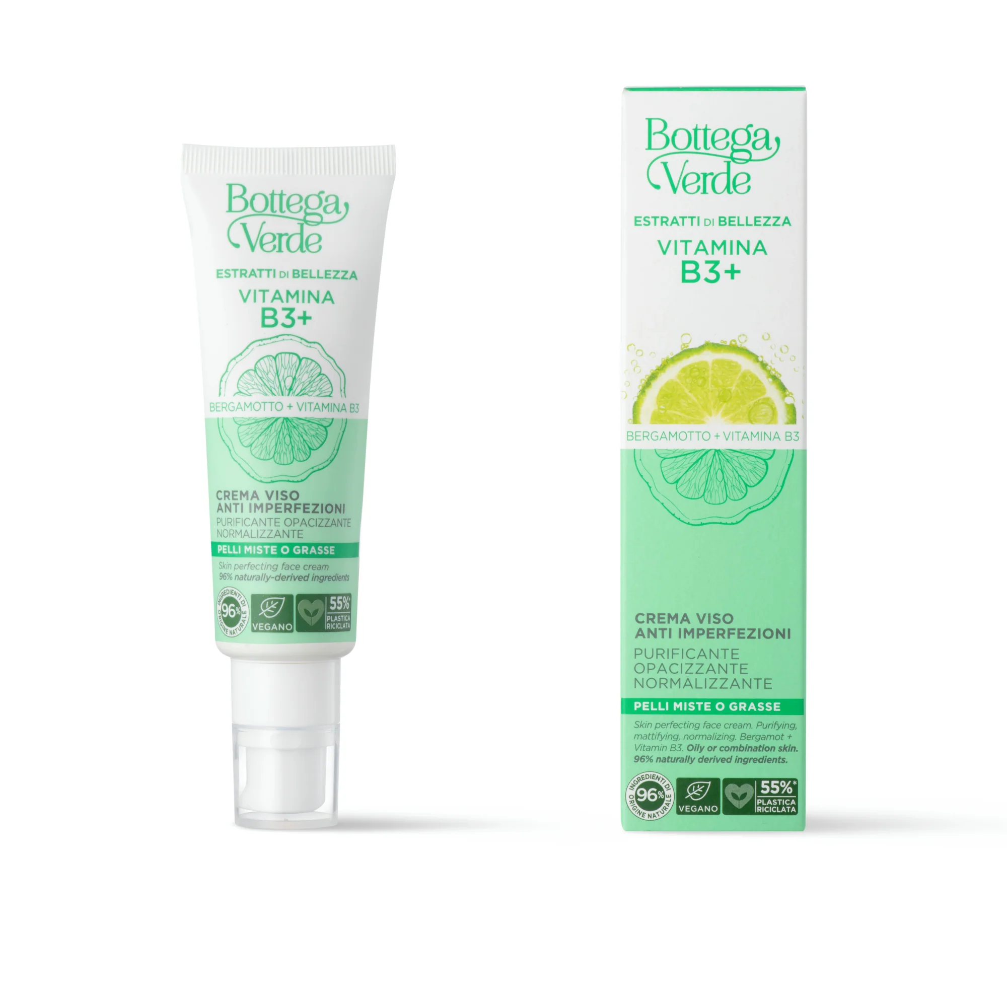Estratti di bellezza Crema Viso Anti Imperfezioni - Crema viso giorno antimperfezioni