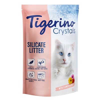 Tigerino Crystals Katzenstreu - Blossoms