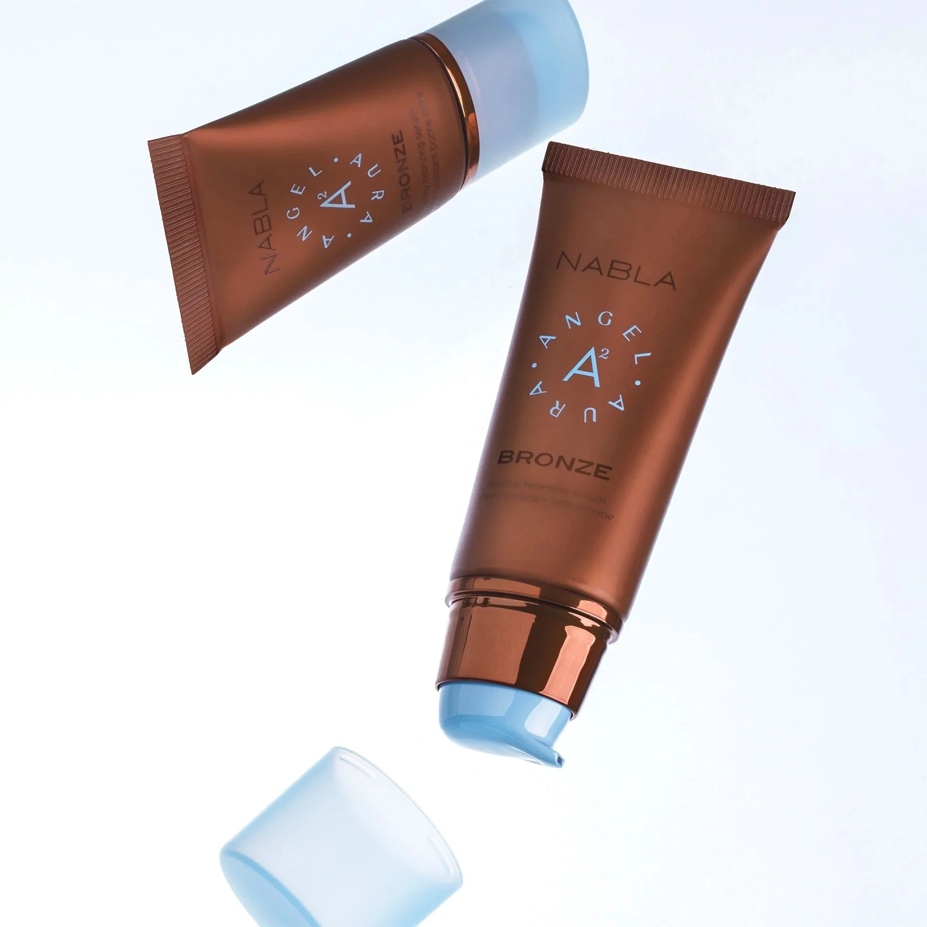 Viso Angel Aura Bronze - Base trucco, Base Trucco lifting, Base Trucco illuminante, Base Trucco idratante, Siero viso effetto globale, Perfezione della Pelle, Terra