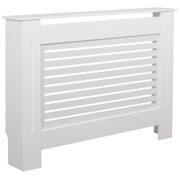 FineBuy Osłona grzejnika mdf biały