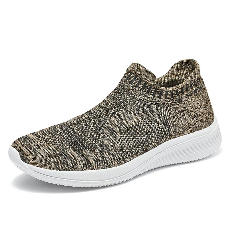 Zapatillas deportivas vulcanizadas para hombre, de moda, antideslizantes, con malla transpirable y cuñas, cómodas y ligeras, ideales para uso casual.