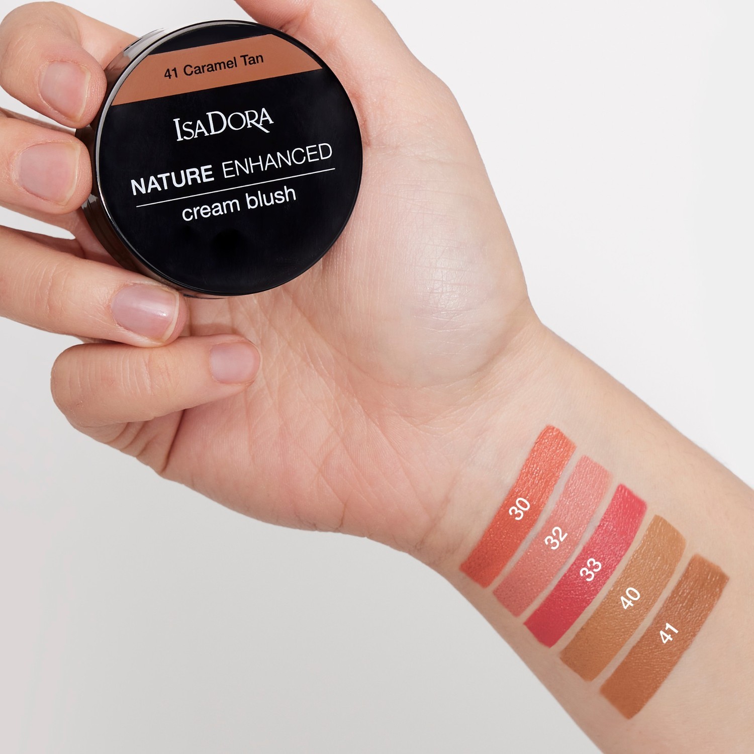 „Isadora Blush Nature“ kreminiai skaistalai – 3 g