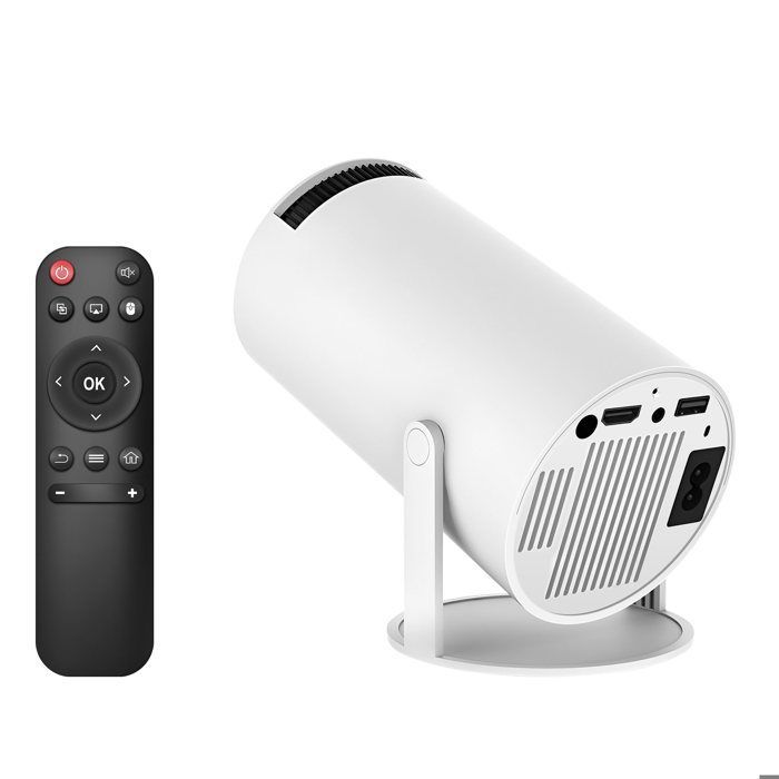 Video projector - AVIZAR - Android 11 - WiFi - Bluetooth - 720p HD - 180° swivel