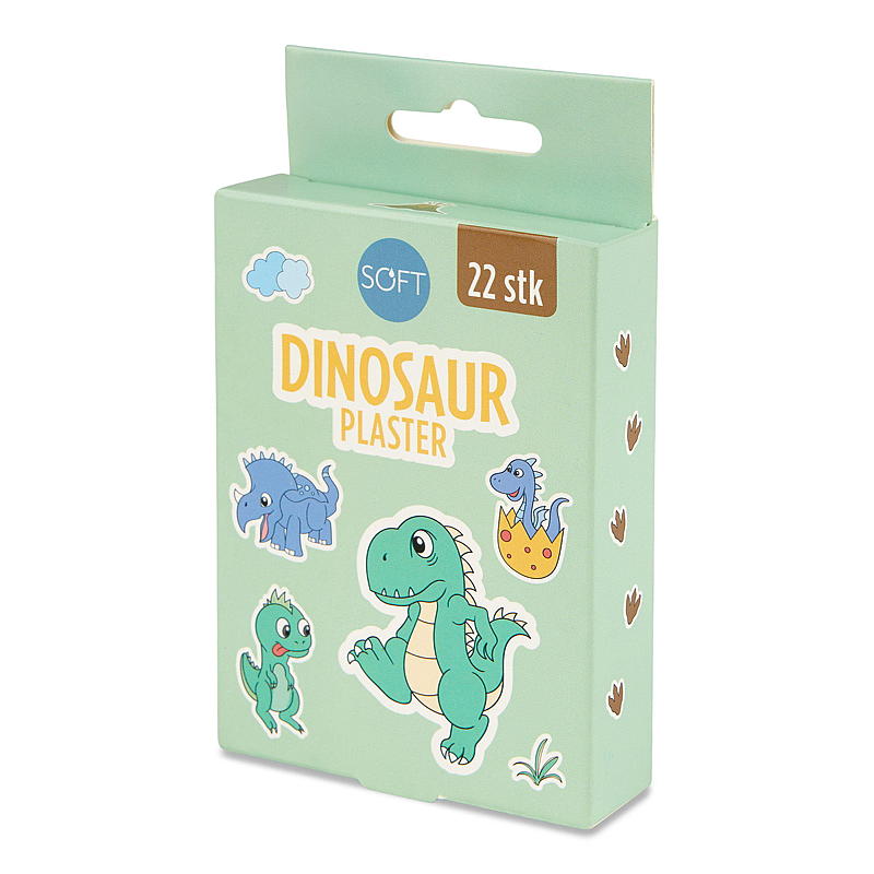 Zachte gipsen dinosaurussen, 22 stuks.