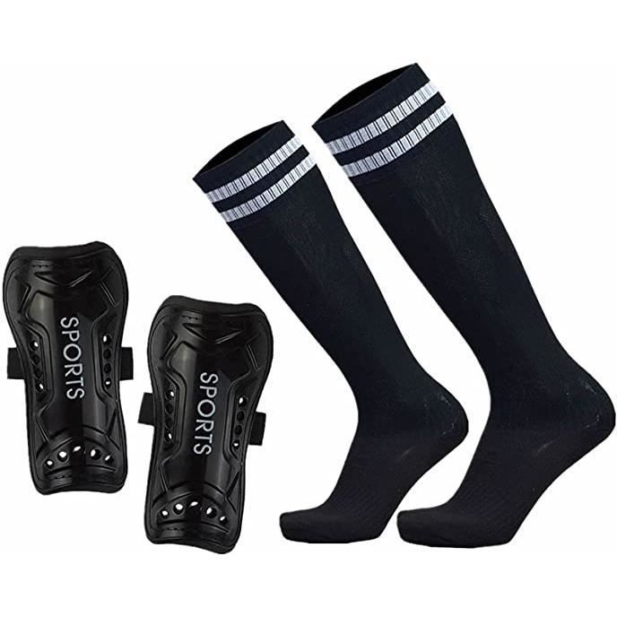 Espinilleras de fútbol para niños, deportes juveniles, 2 pares, 3 tallas, protección para pantorrillas, 3-15 años, niñas y niños, M