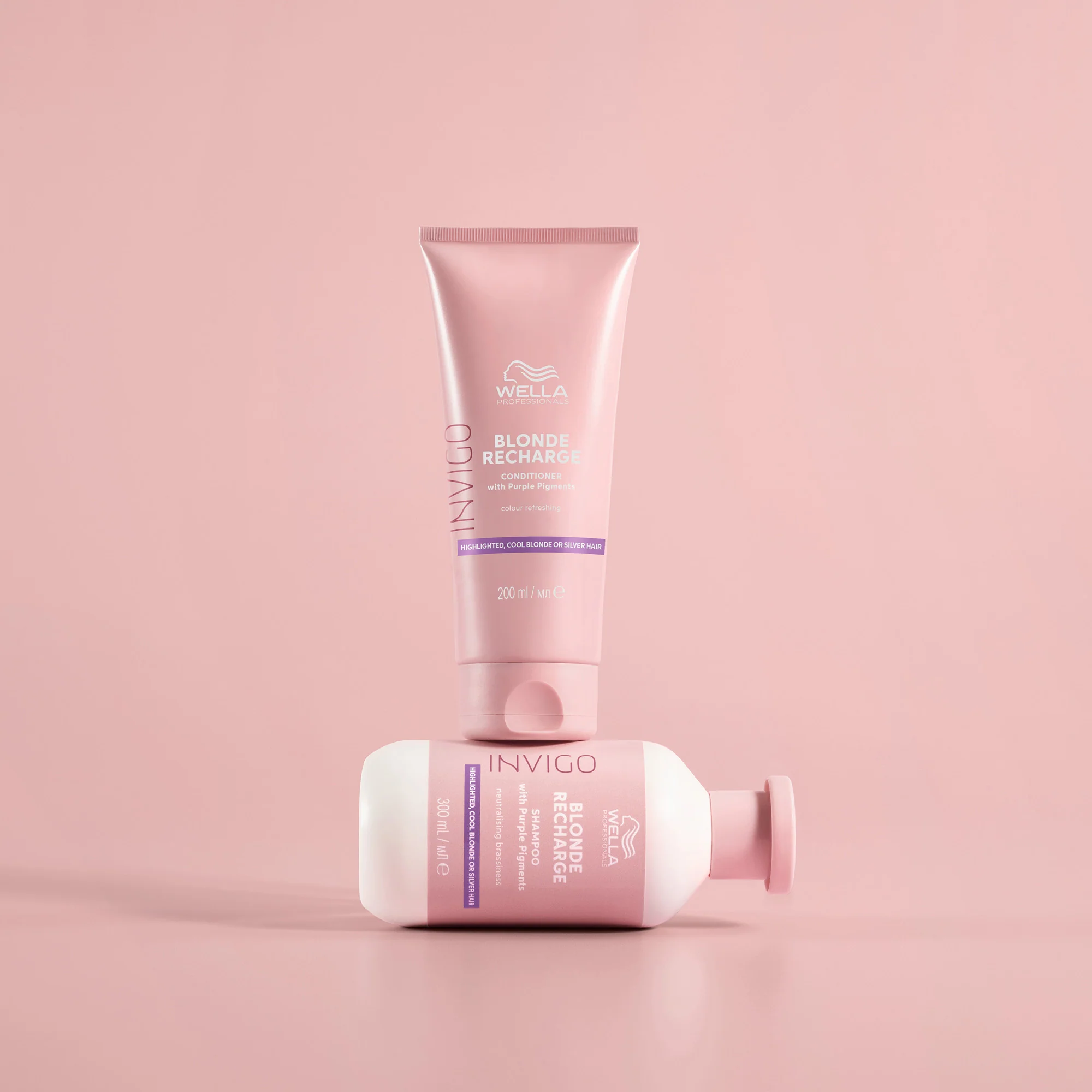 Invigo INVIGO BLONDE RECHARGE Cool Color Refreshing Conditioner - Balsamo Protezione Colore Capelli