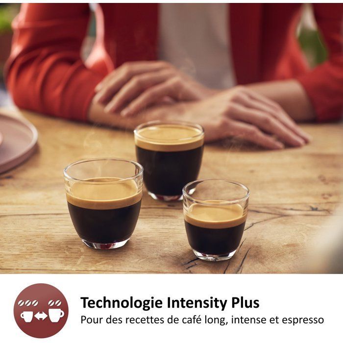 Cafetera de cápsulas - PHILIPS - SENSEO - CSA240/21 - Select - Negra + 2 paquetes de 32 cápsulas - Espresso Brasil