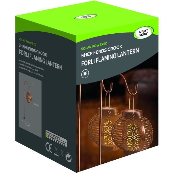 Lanterne solaire Forli SMART GARDEN - Pack de 2