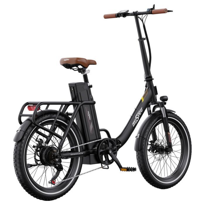ONESPORT OT16-2 Vélo Électrique - Moteur 250W - Batterie 48V17Ah - Pneus 20