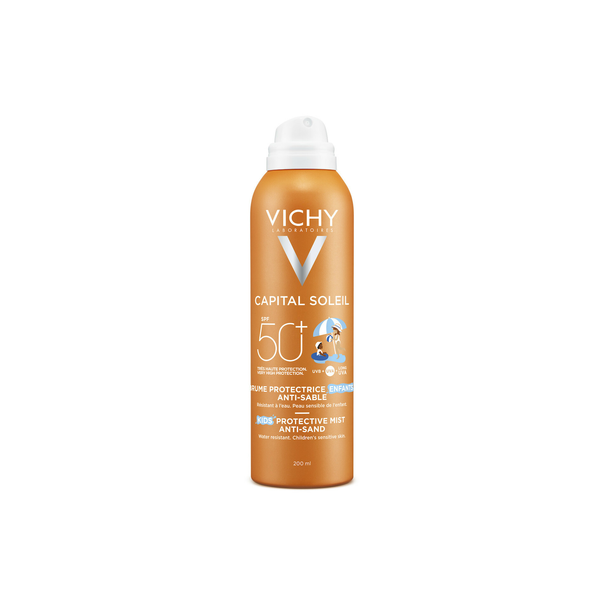 Capital Soleil Anti-Sand Mist Kids SPF50+ 200 ml - Vichy