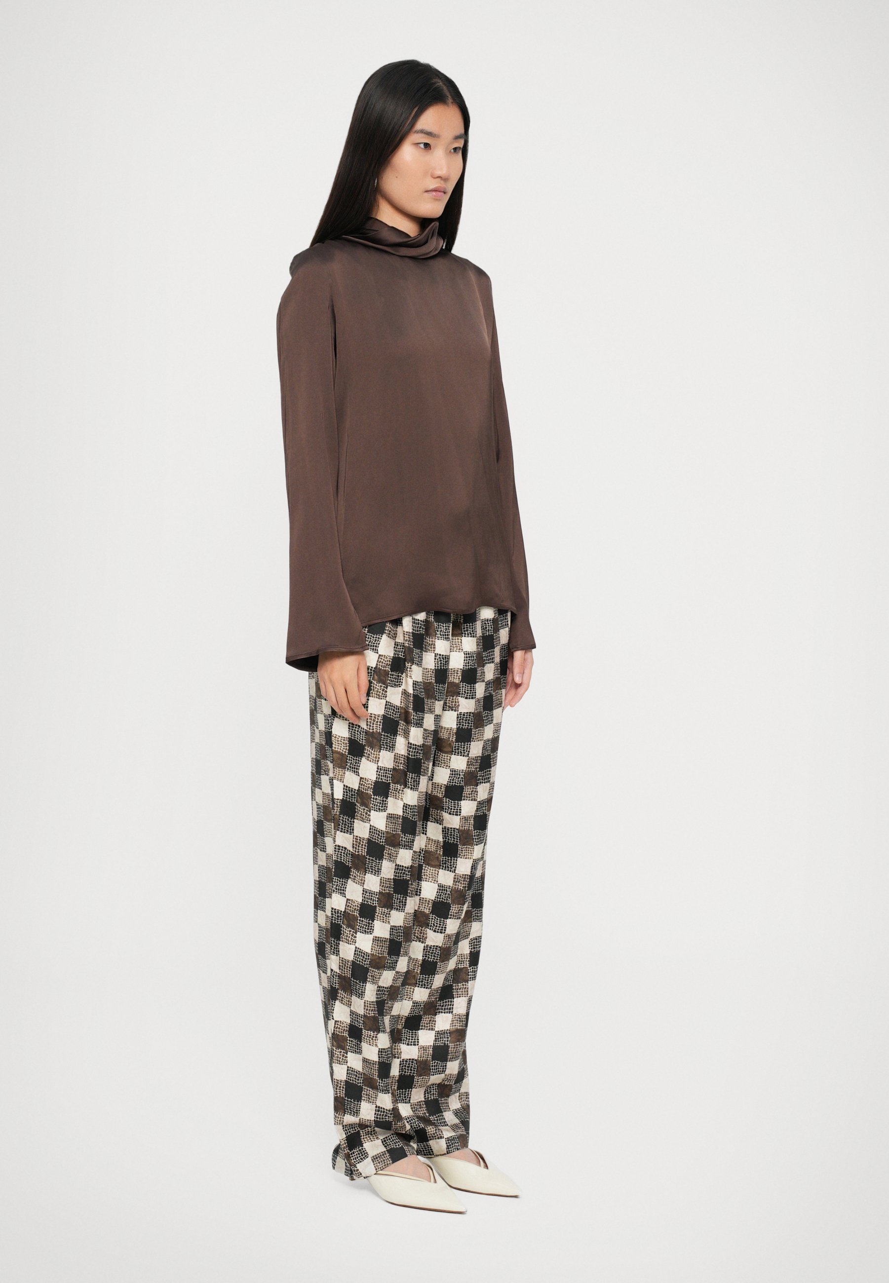 TOVE CARIS - Blouse - chocolade