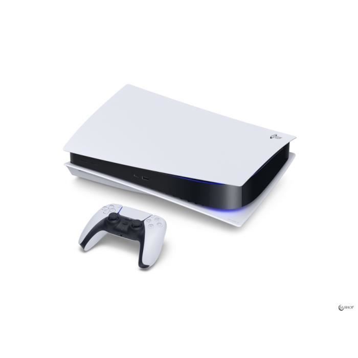 Home console - Sony - Playstation 5 Standard Edition - 825 GB - White - 4 games included