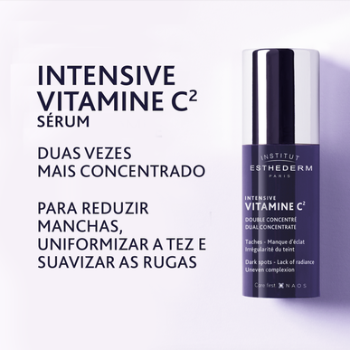 Esthederm Intensive Vitamin C2 Dual Concentrate Anti-rynke Booster Serum med vitamin C og anti-mørke flekker 10 ml