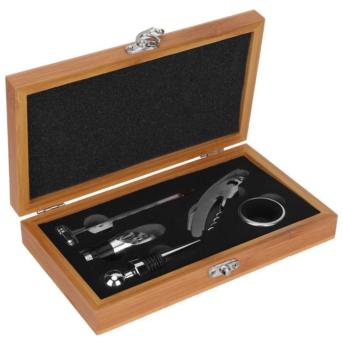 Ensemble de 5 ouvre-bouteilles de vin pour la maison, tire-bouchon, outil, accessoires pour le vin, cadeau